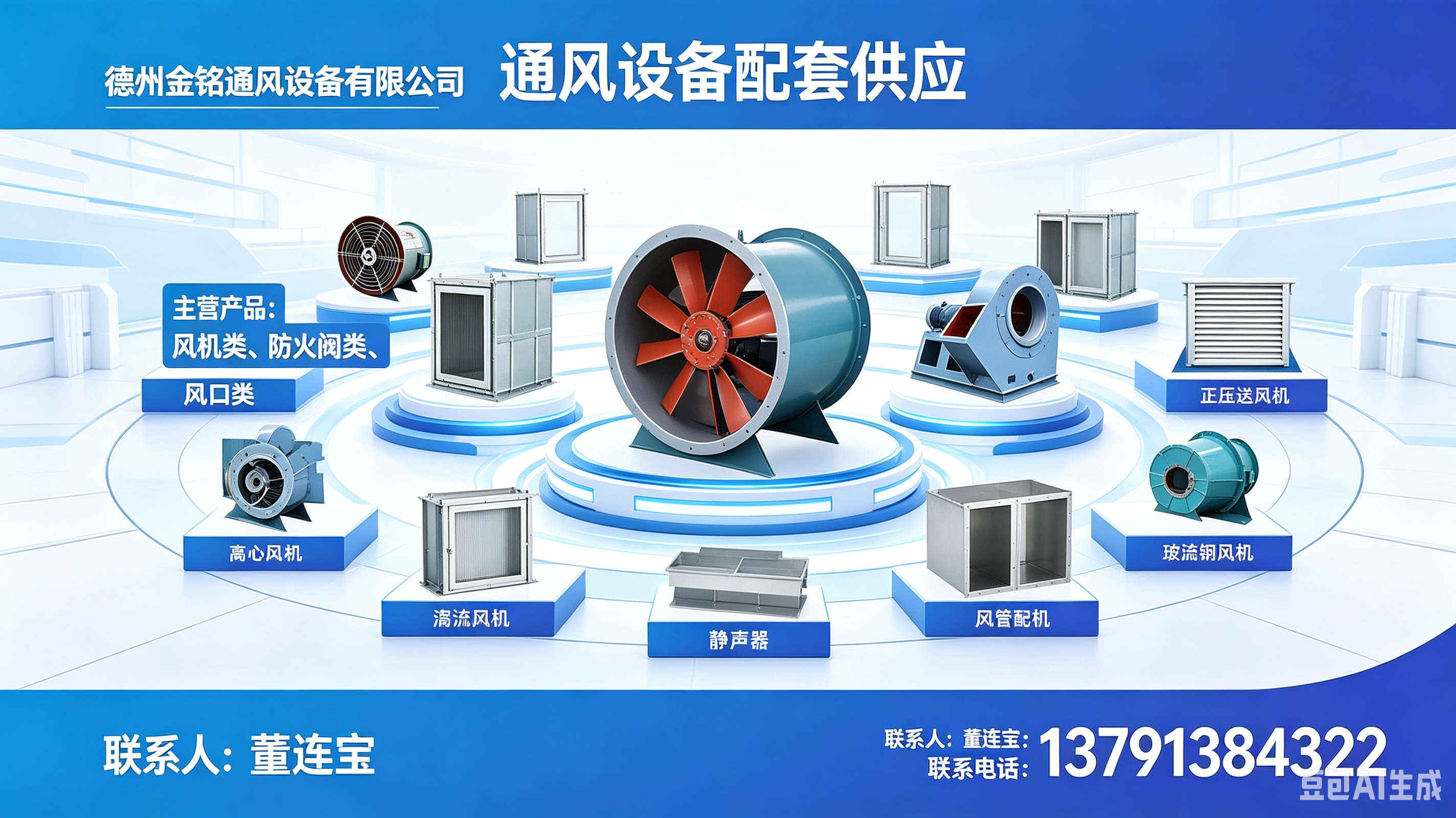金铭通风设备威海线上分站